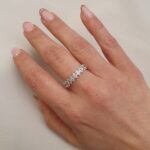 טבעת כסף עדינה