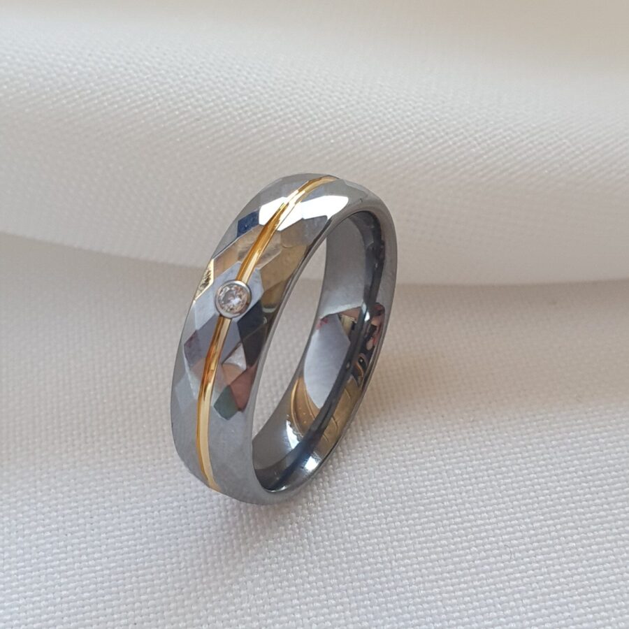 טבעת טנגסטון לגבר 9 Rotated