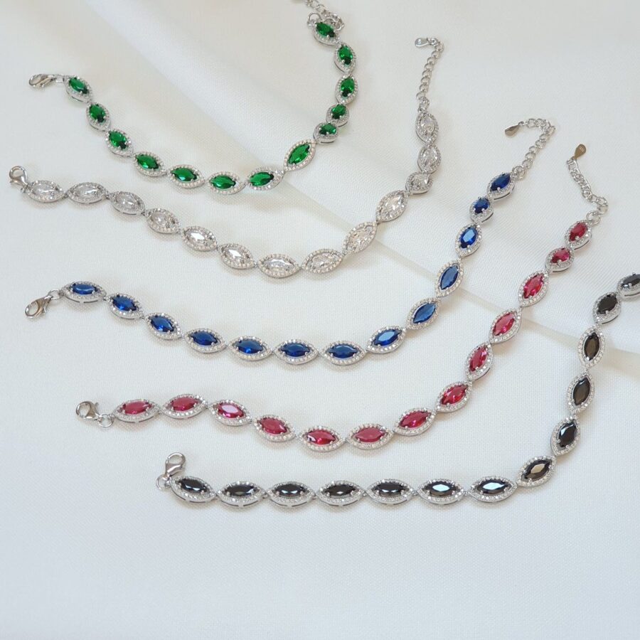 צמיד כסף טניס לאישה 10 E1657838217423