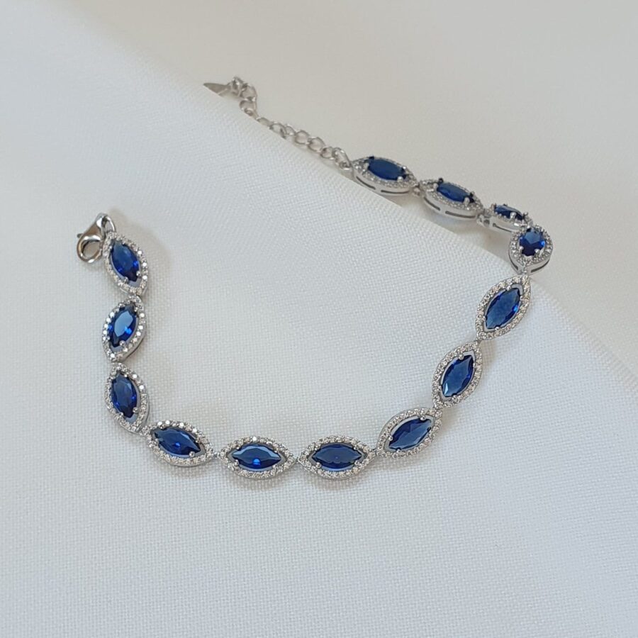 צמיד כסף טניס לאישה 4 E1657838991993