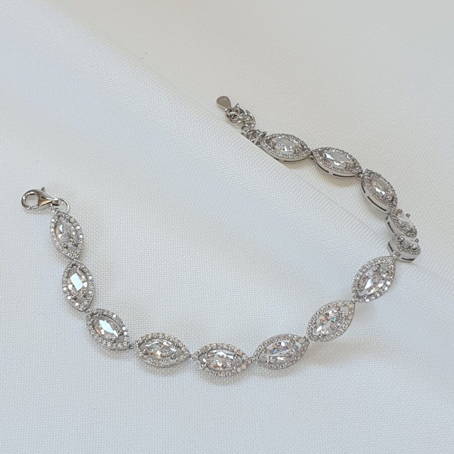 צמיד כסף טניס לאישה 8 E1657839144773