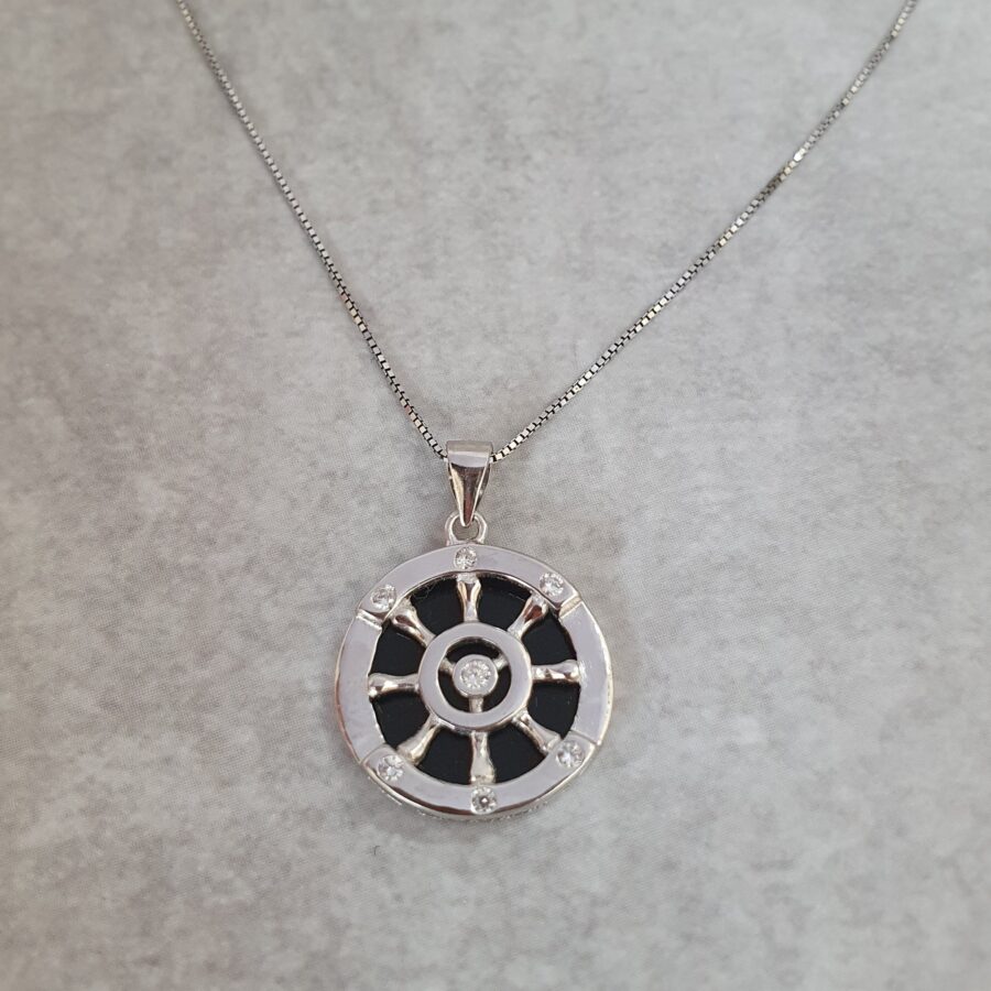 שרשרת תליון כסף לגבר 3