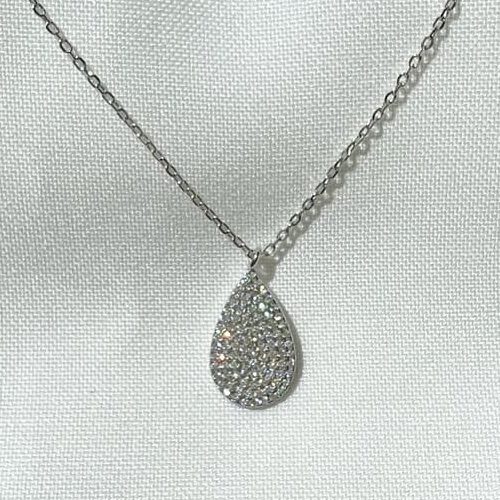 שרשרת כסף טיפה לאישה E1661095089290