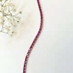 צמיד כסף לאישה זרקון ורוד