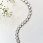 צמיד כסף לאישה עיגולים 2