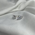 טבעת כסף פתוחה טיפה ומלבן 1 1