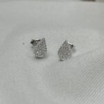 עגילים כסף טיפה