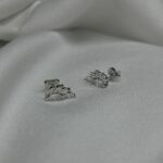 עגילים כסף כנף 2