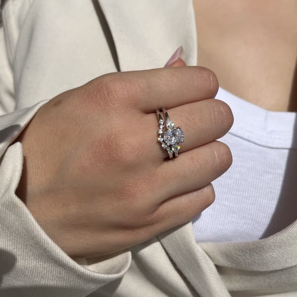 סט טבעות כסף 1