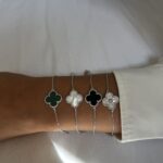 צמידי כסף תלתן