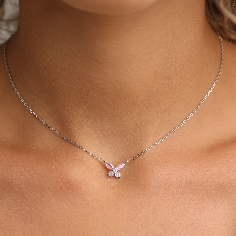1046 2(1)silver Necklaces