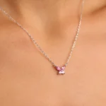 1046 2(2)silver Necklaces