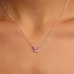 1046 2(5)silver Necklaces