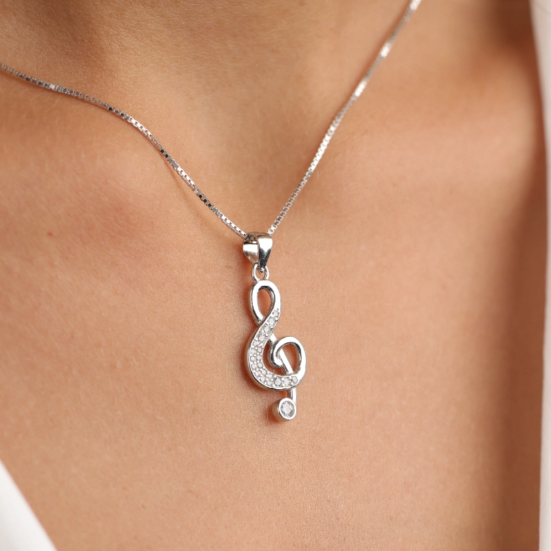 1118(2)silver Necklaces