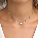1126 1(1)silver Necklaces