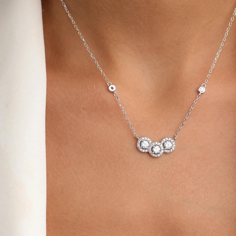 1134silver Necklaces