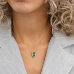 1142(2)silver Necklaces