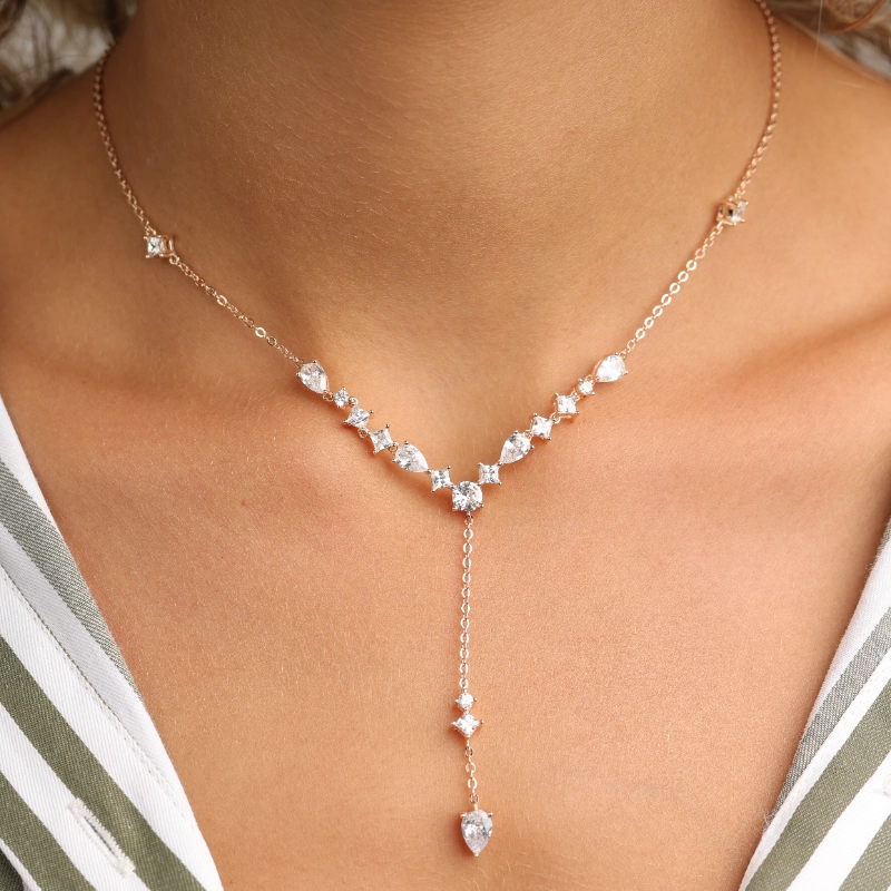 1162 2(1)silver Necklaces