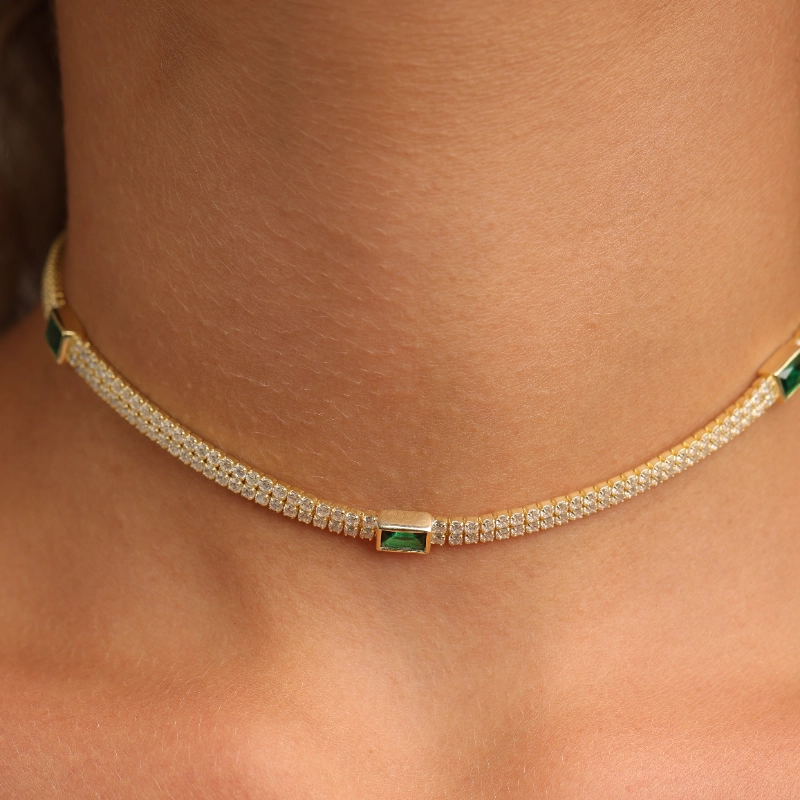 1166(3)silver Necklaces