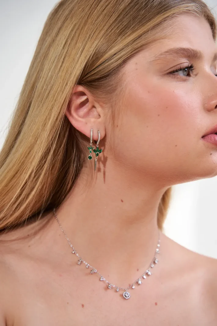 Earring Silver 1 1 3 2