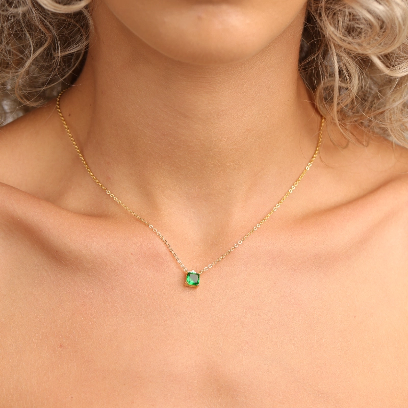 1045(2)silver Necklaces