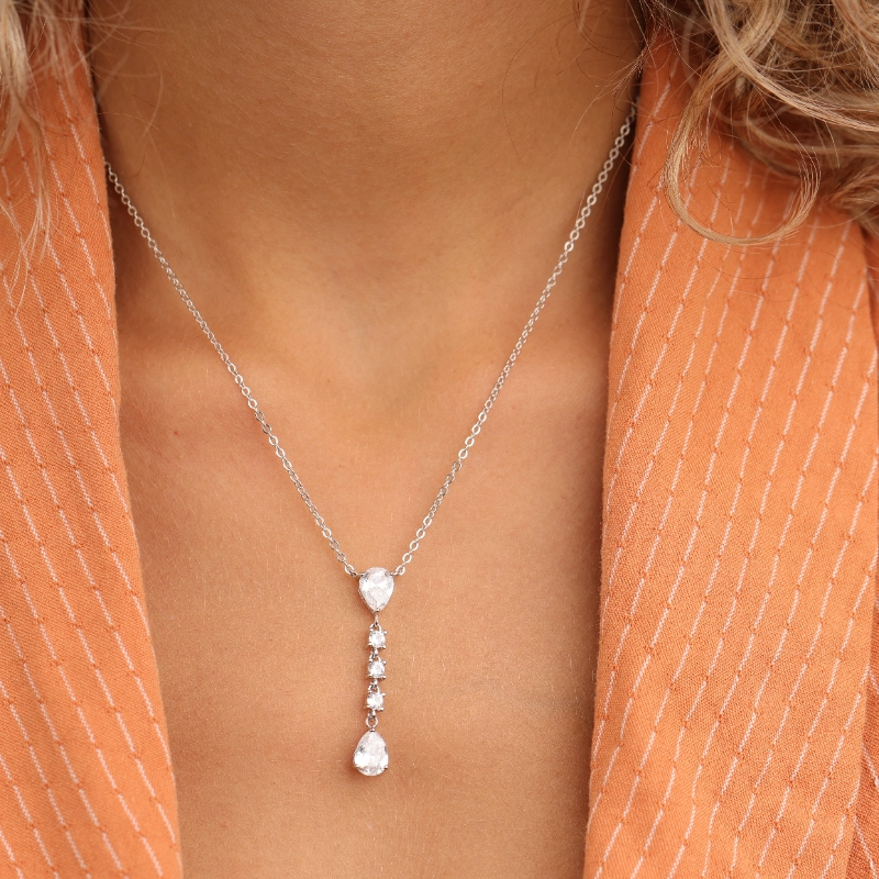 1144 2(1)silver Necklaces