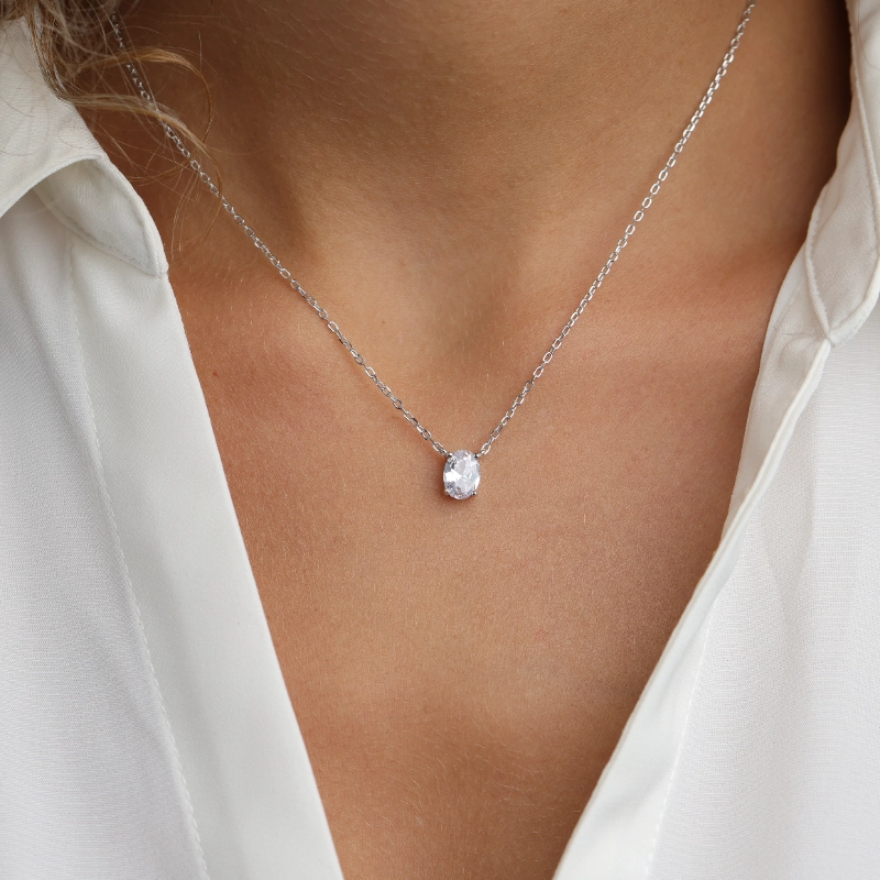 1173(1)silver Necklaces