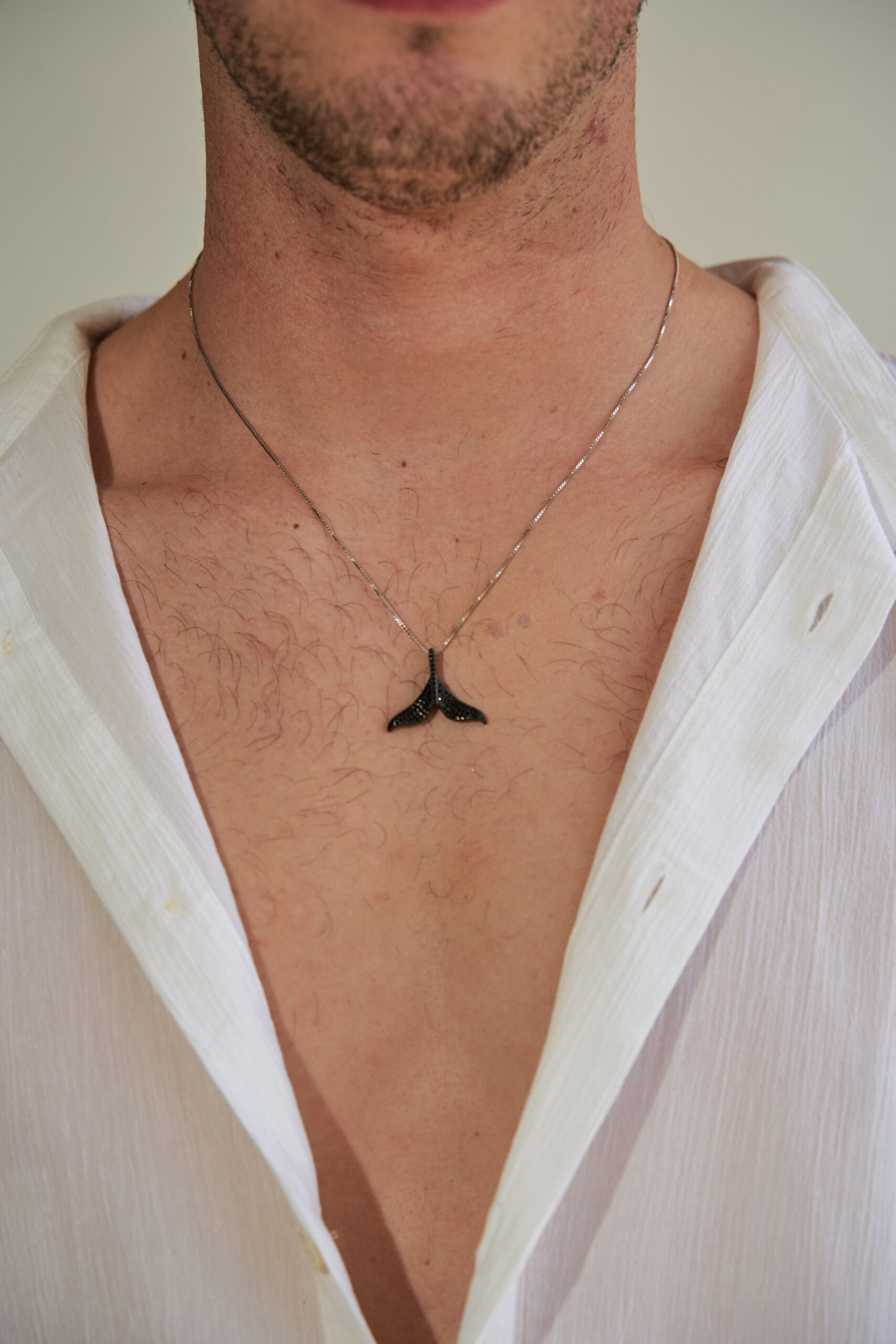 Silver Men Necklace 109.1