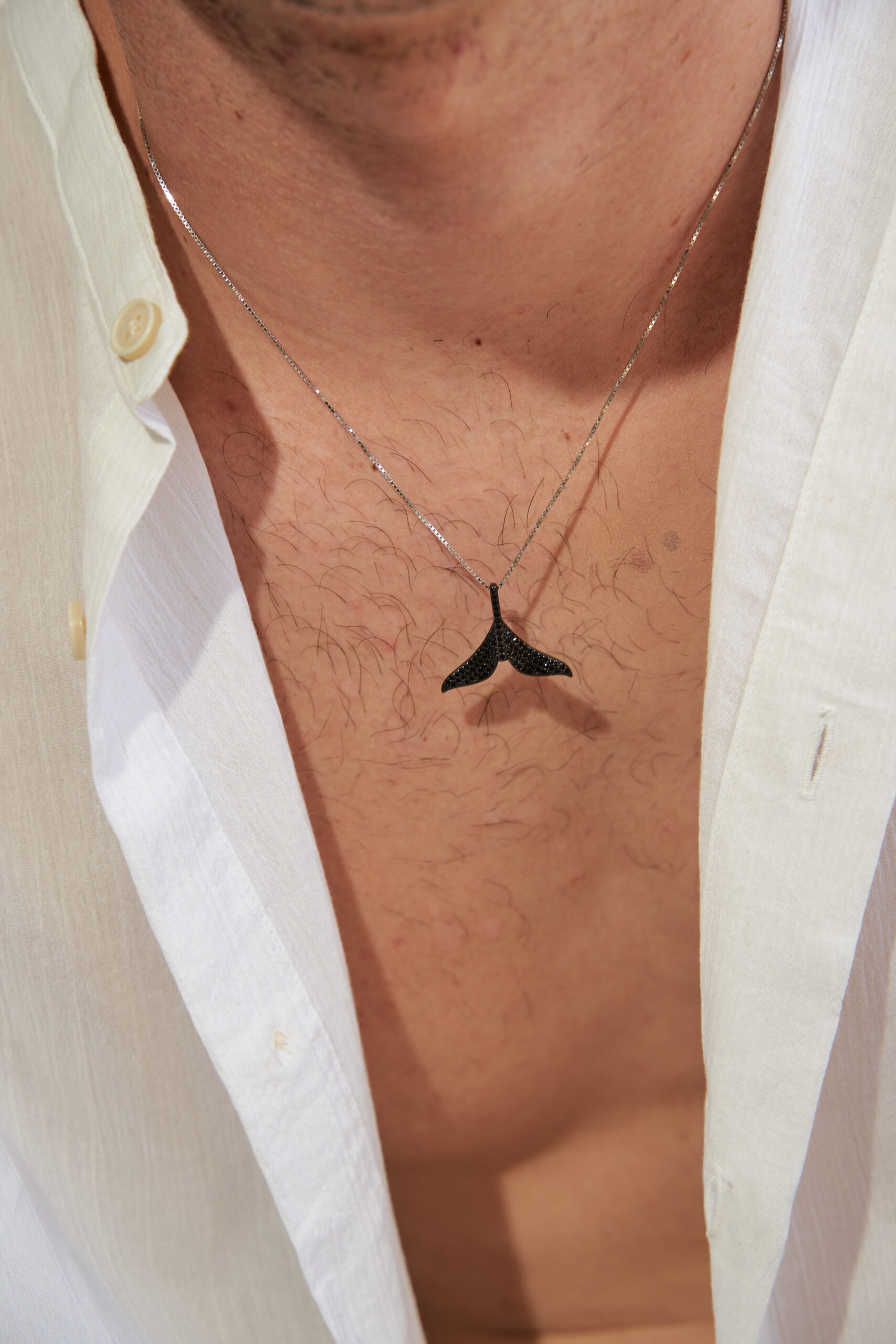 Silver Men Necklace