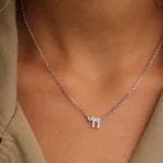 1190(2)silver Necklaces