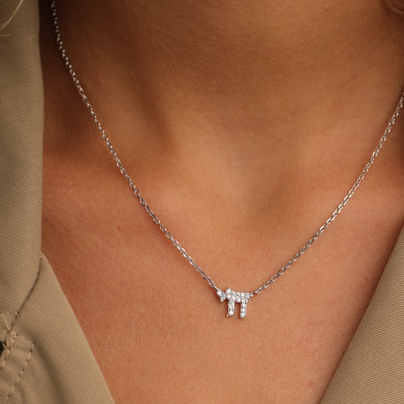 1190(2)silver Necklaces