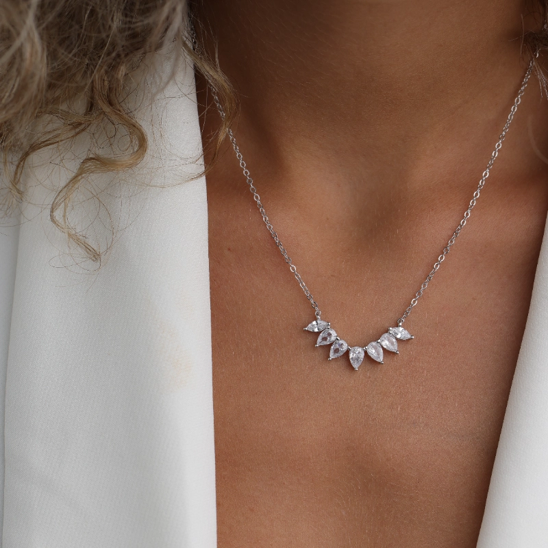1198silver Necklaces