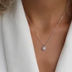 1201(1)silver Necklaces